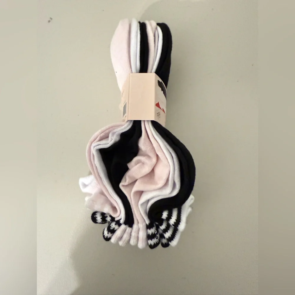 P.J. Salvage Black and White Casual Socks